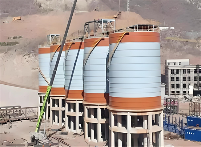 石碌镇高架钢板仓